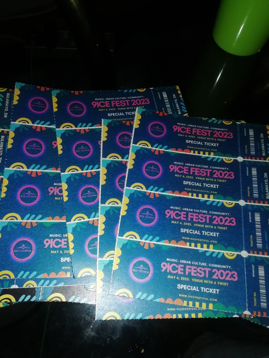 Limited tickets available for the <a href="/9iceFestival/">9ice Festival</a> this Saturday 🔥🔥🔥🔥. Hit me up and get yours!