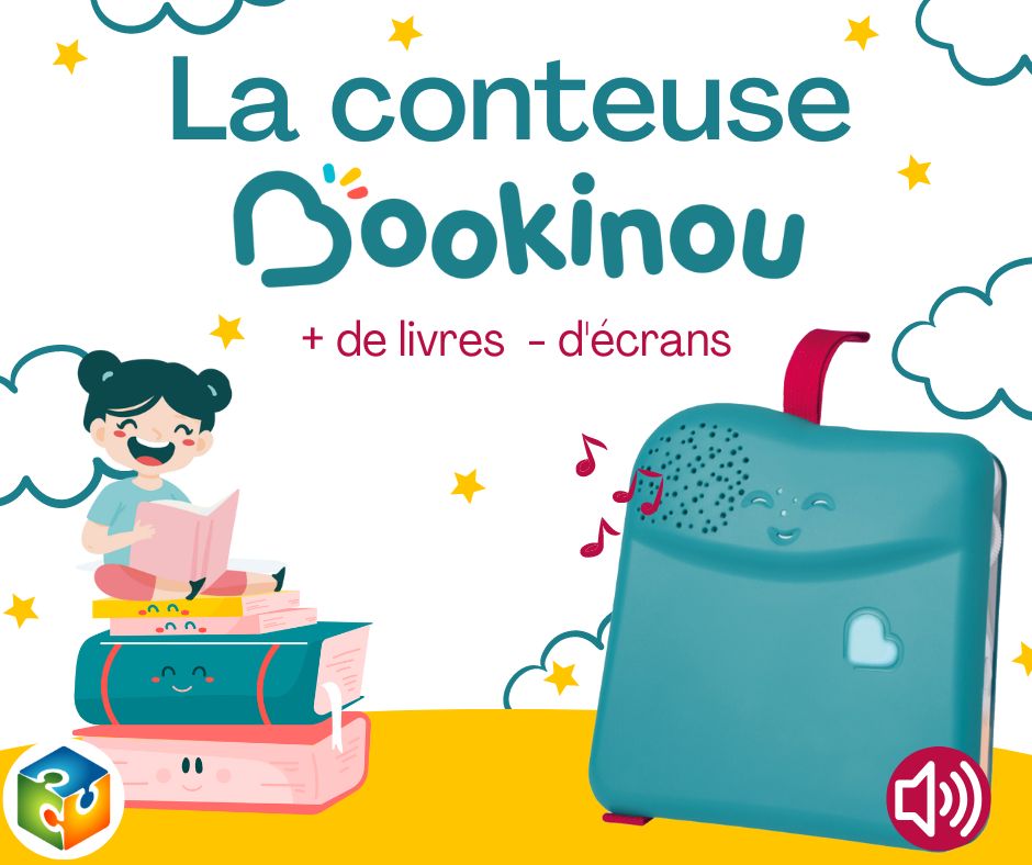 🧩Nouveauté,

La conteuse d'histoires <a href="/mybookinou/">Bookinou</a> arrive sur notre site internet !🙃

Avec Bookinou, les enfants peuvent écouter des histoires à l'infini à l’école ou à la maison.📚Tout ça sans écran et sans ondes.👍

👉Pour en savoir plus sur Bookinou : my-etechno.com/434-bookinou