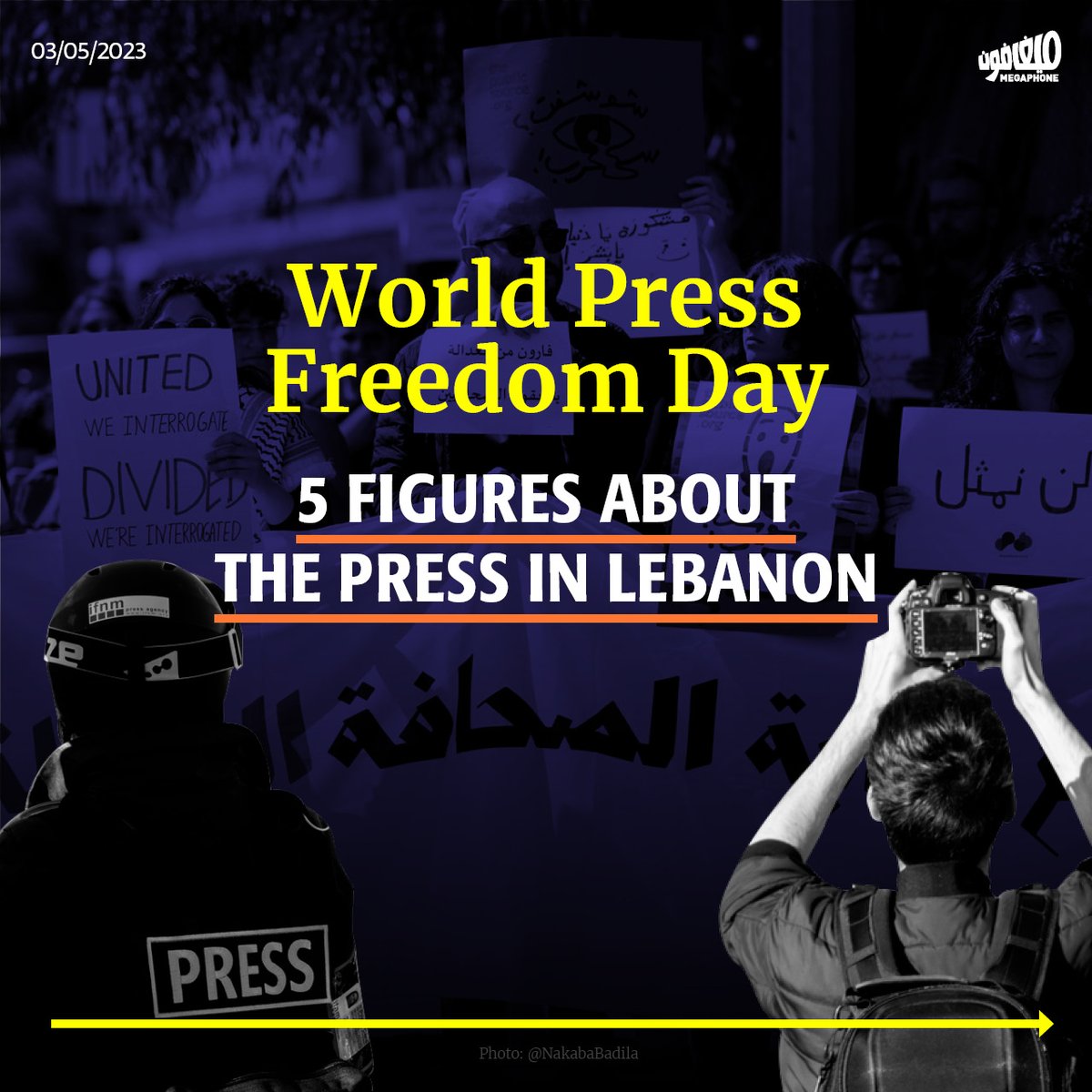 megaphone_news's tweet image. On the occasion of #WorldPressFreedomDay, #ReportersWithoutBorders (RSF) published its annual index, in which Lebanon  ranked 119th out of 180 countries. The report did not cover the summons and harassment of journalists earlier this year.

The RSF report noted that journalists