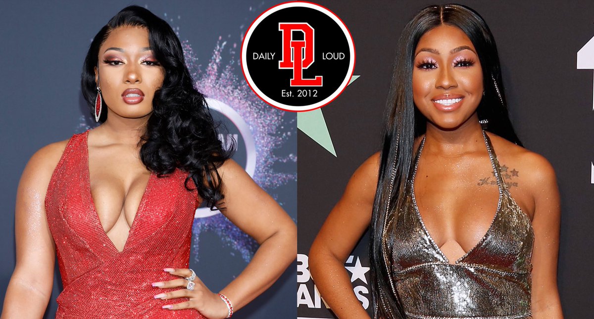 DailyLoud's tweet image. Yung Miami confirms that she is bisexual and says that she would hook up with Megan Thee Stallion.