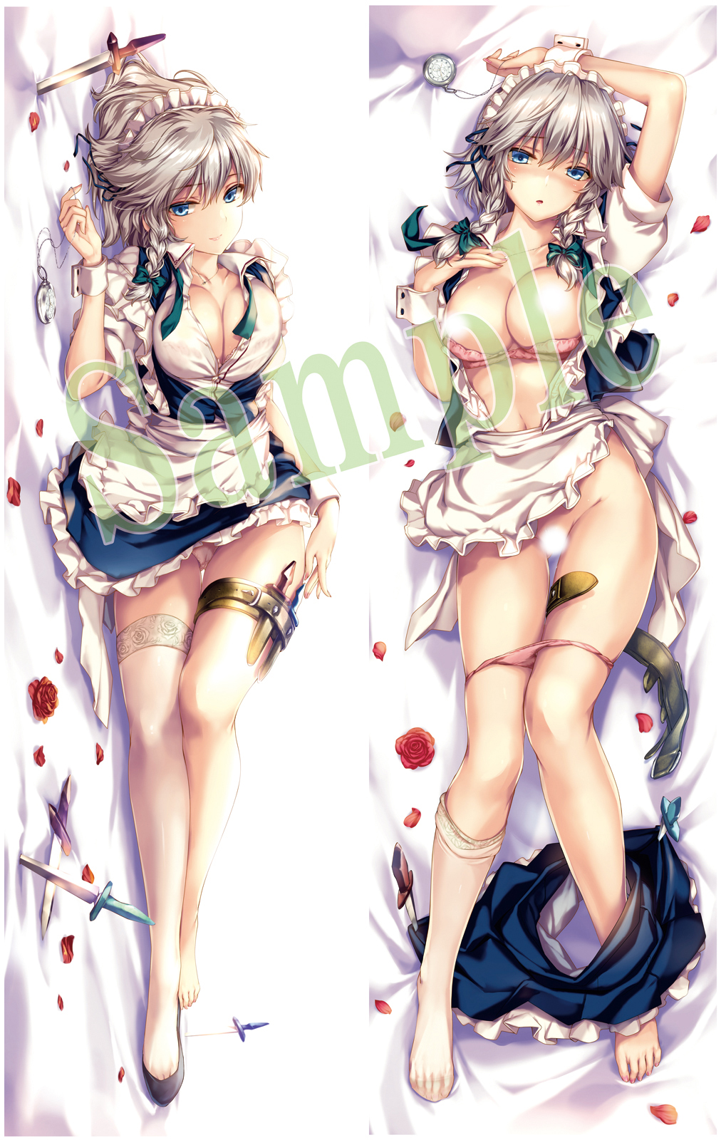 MONEけしごむ もねてぃ 東方project 十六夜咲夜 抱き枕カバー-eastgate.mk