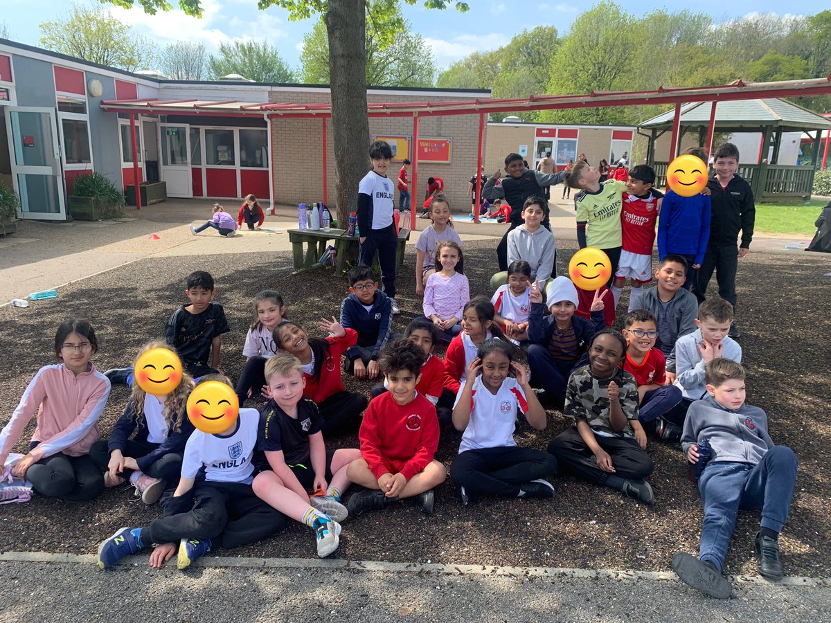 We had so much fun doing our Mini Marathon this morning in the sunshine! 12 laps of the playground completed ✅ <a href="/CTS_Watford/">Cherry Tree Primary School</a> <a href="/headcherrytree/">Cherry Tree Headteacher</a> <a href="/MissKhanCTS/">Miss Khan</a> <a href="/LondonMarathon/">TCS London Marathon</a>