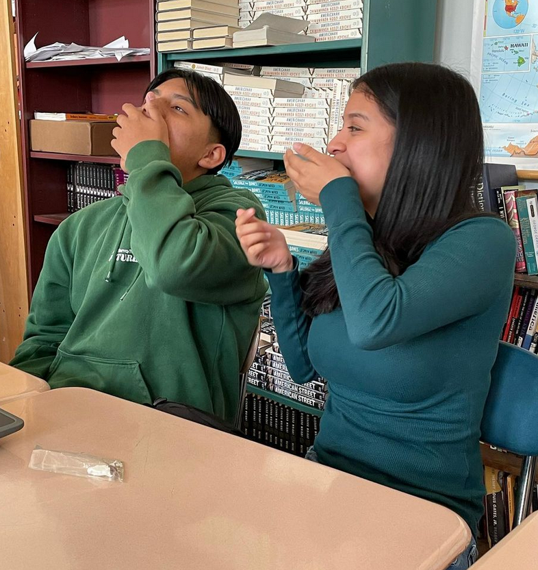 CIOBCitywide's tweet photo. Just tried crickets, scorpions, and chocolate-covered ants in Lyons Community HS's Food Journalism class. Surprisingly delicious and environmentally friendly! Who knew eating insects could be so tasty? #eatinginsects #foodjournalism #sustainableeating #yum @LyonsBklyn https://t.co/RCUpRxPvQm