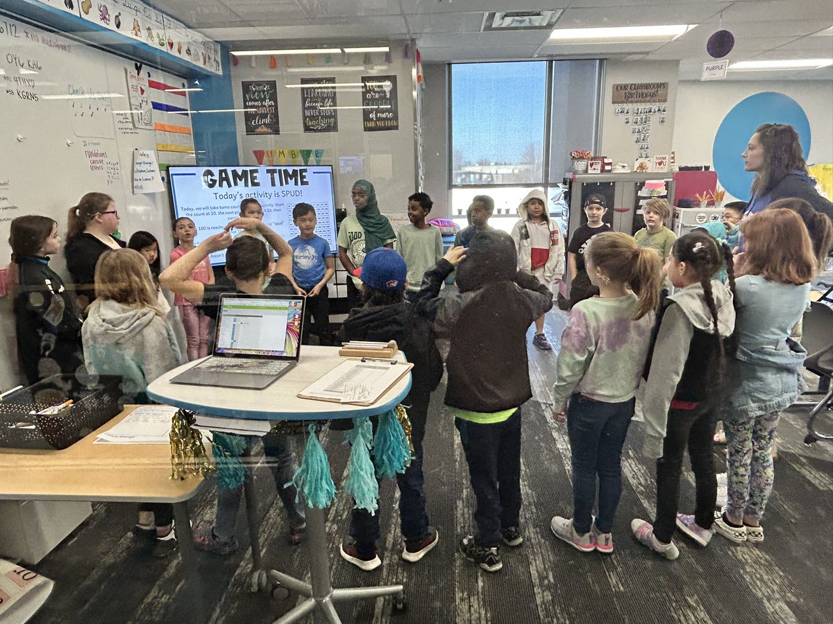 Fun way to start the day. Stopped by Northpoint prior to school and talked with staff, and then walk around Centerview to see morning meetings kicking off the day. It’s a blast seeing the enthusiasm of the kids &amp; wonderful work of our staff