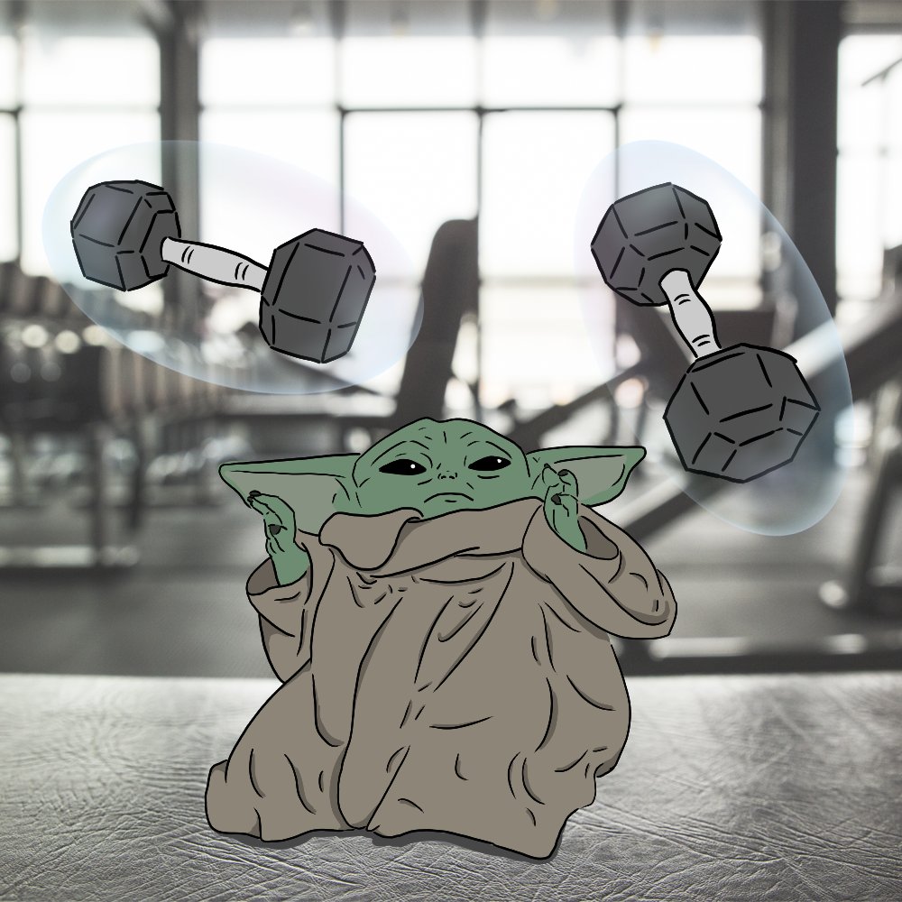 💪 Train like Grogu this Star Wars Day 🪐 and May the 4th be with you ✨

#StarWarsDay #Grogu #MayTheForceBeWithYou