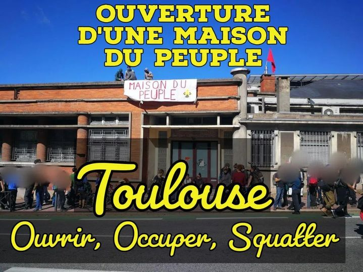La nouvelle Maison du Peuple de #Toulouse  a été officialisée ce 1er mai ! C'est un lieu pour se rencontrer, s'organiser et s'entraider dans et pour le mouvement.
Via : t.me/cerveauxnondis…
<a href="/ArreteTout_Tlse/">On Arrête Tout - Toulouse</a> <a href="/CerveauxNon/">Cerveaux non disponibles</a>
 <a href="/ladepechedumidi/">La Dépêche du Midi</a> <a href="/actutoulouse/">Actu Toulouse</a>