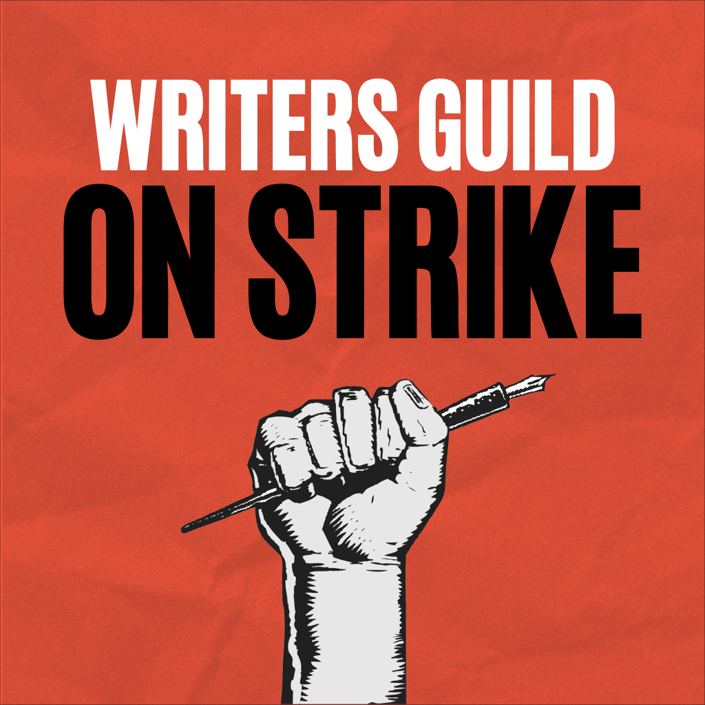 paythewriter's tweet photo. NWU stands in solidarity with the WGA strike! Writers from Hollywood to Buzzfeed and VICE, are facing increased insecurity, precariousness, and a lowering of our standard of living. 
We urge all freelancers to join the WGA picket lines!
No Scabbing! 
Victory to the WGA! https://t.co/j2sGZj70BU
