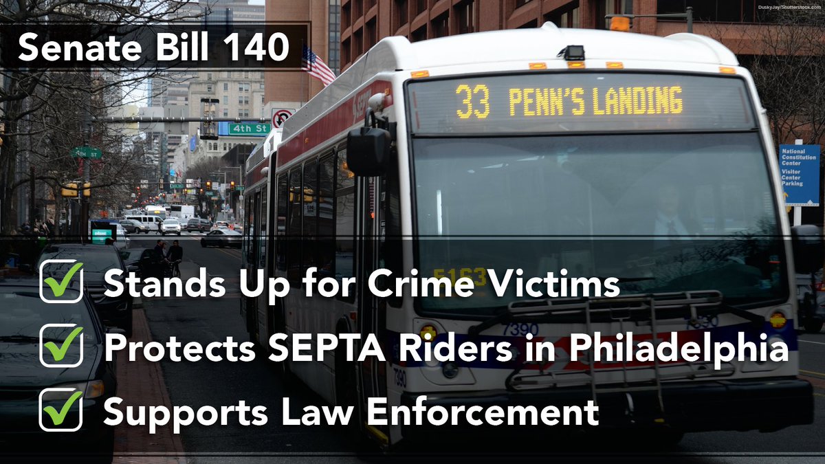 Senate Approves Langerholc’s Special Prosecutor Legislation for Crimes Occurring on Philadelphia Mass Transit senatorlangerholc.com/2023/05/02/sen…