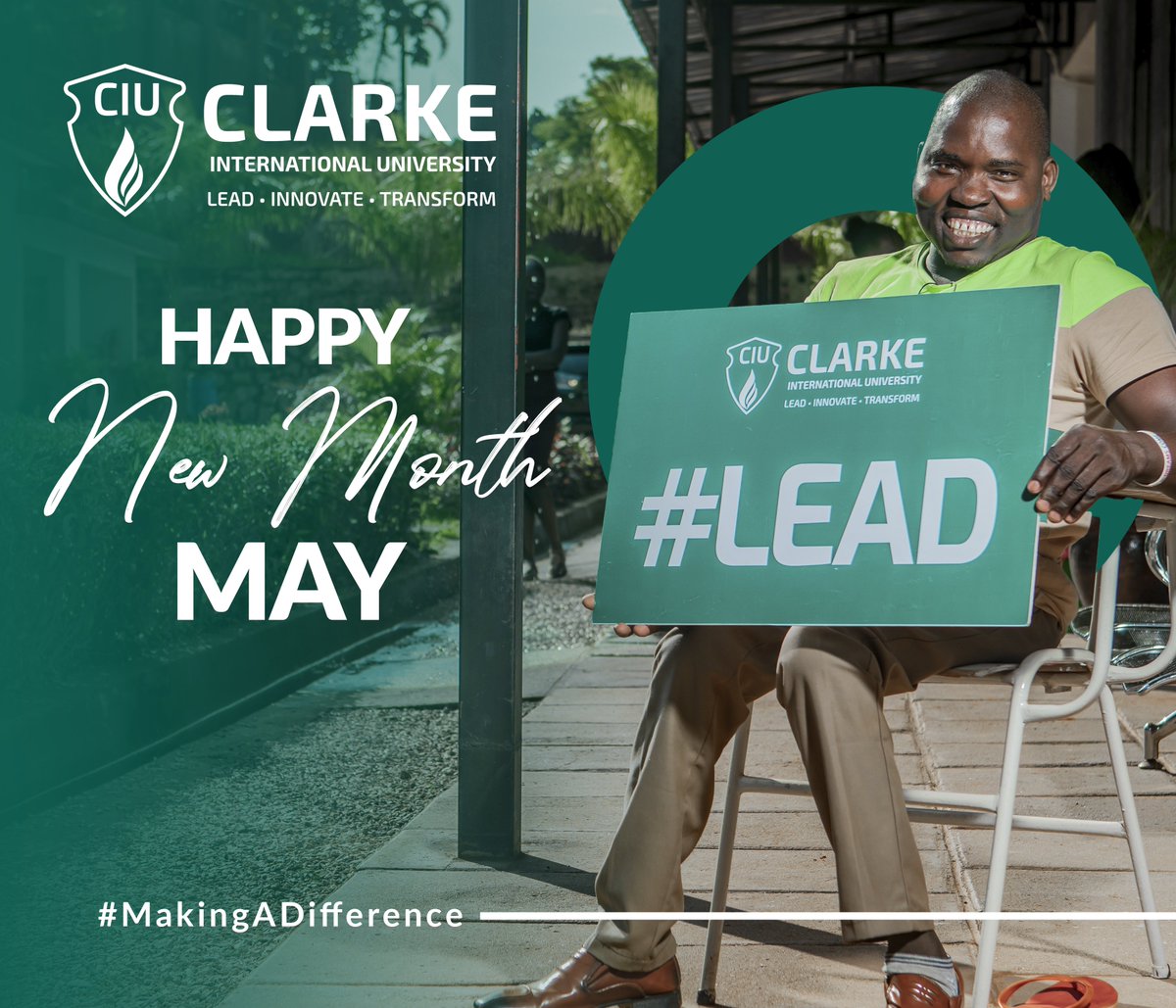 CIUuga's tweet photo. Hello May! Our students and faculty are ready to tackle new challenges and make progress toward their goals. We can't wait to see what this month has in store for us. Follow us for updates on upcoming events, student achievements, and more! #HelloMay #Learning #CIUcommunity https://t.co/cLWyiRAhMT