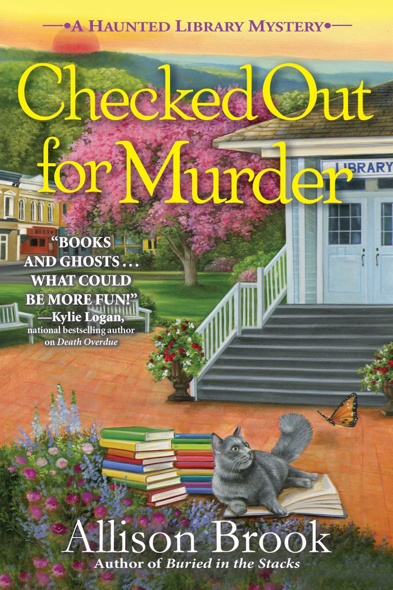 I just noticed BURIED IN THE STACKS  and CHECKED OUT FOR MURDER are now available in paperback. Available at: penguinrandomhouse.com/authors/219972…