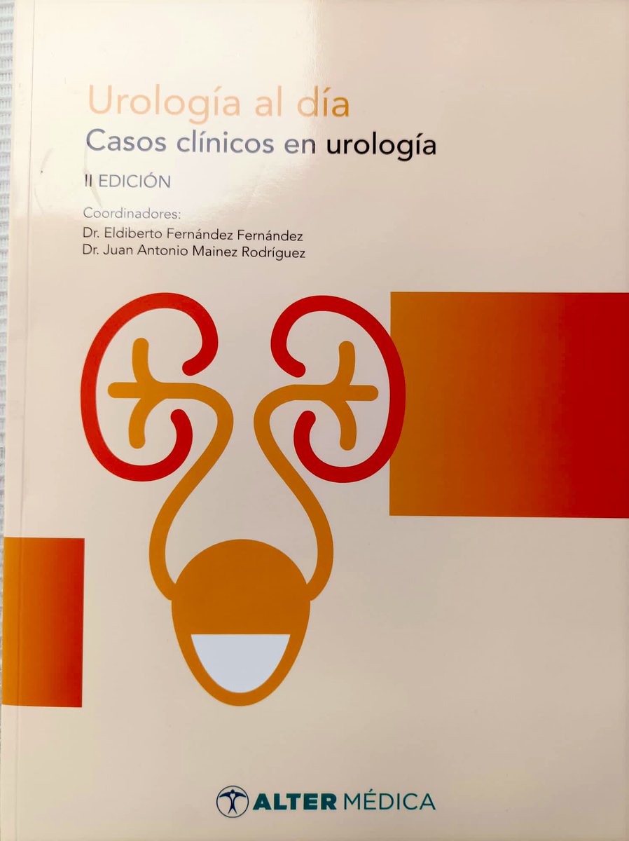 USPValdecilla's tweet photo. Muy contentos de que un caso de nuestra consulta conjunta de Uroginecología @HUnivValdecilla, de la mano del Dr @formosourologia, forme parte de la II edición del libro de Casos clínicos en urología de Alter Médica https://t.co/njX2o0maEl