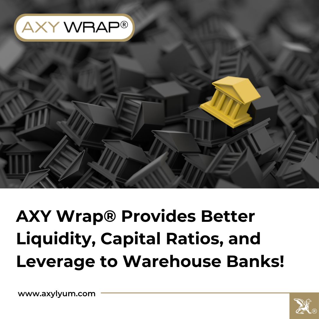 axylyum's tweet photo. AXY Wrap® gives a credit enhancement to warehouse banks, providing them with better Liquidity, Leverage, and Capital Ratios! To learn how you can get started, use the link below. https://t.co/n6PBxu7XIR 

#axylyum #axywrap #fixflip #nonqm #dscr https://t.co/BV4FSoSXPC