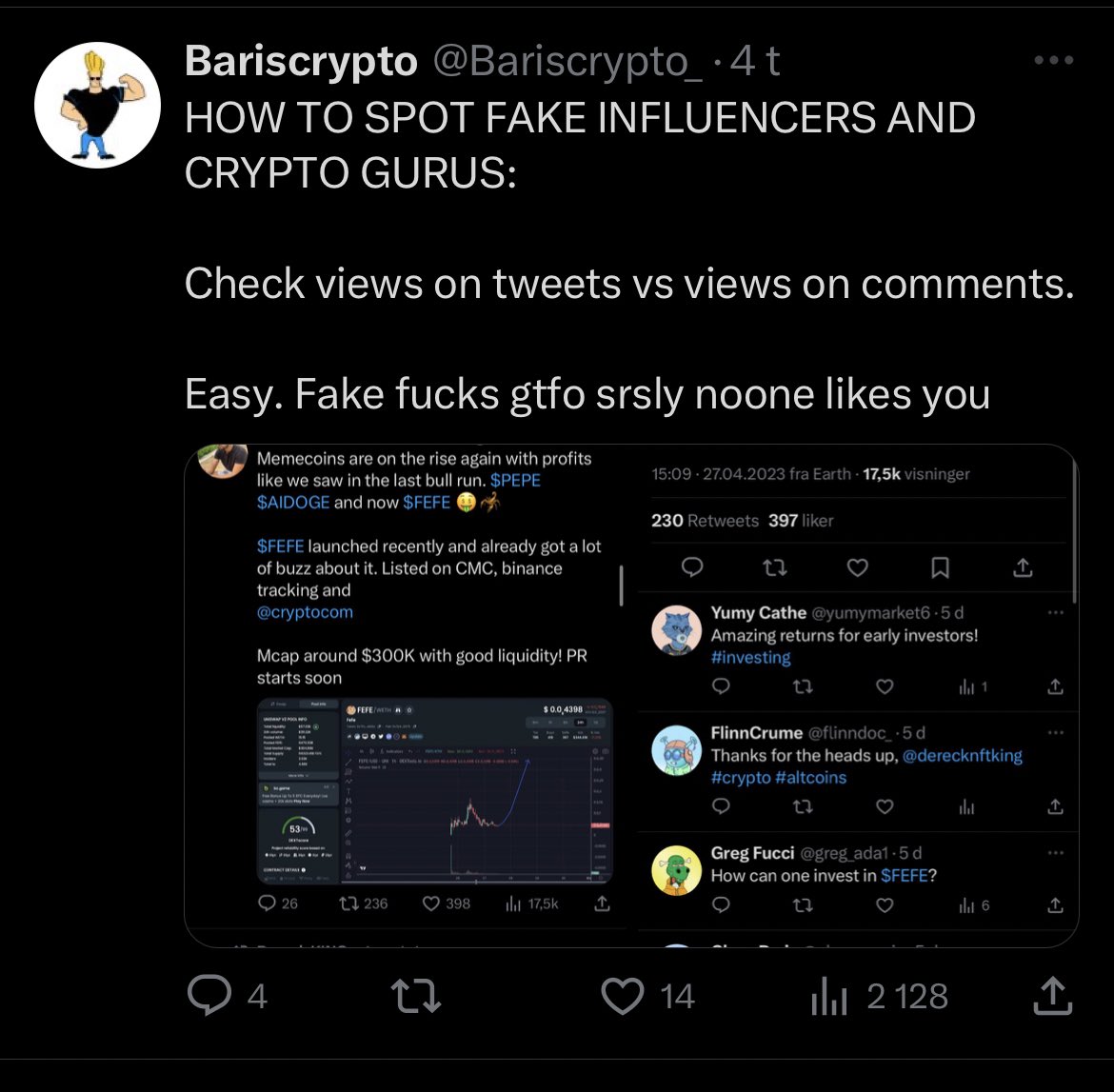 PolicyWarrior's tweet photo. @Bariscrypto_ I think I found another one 

You can subtract one view from the comments below (I had to view it to take a screenshot) https://t.co/hhWUwipc5A