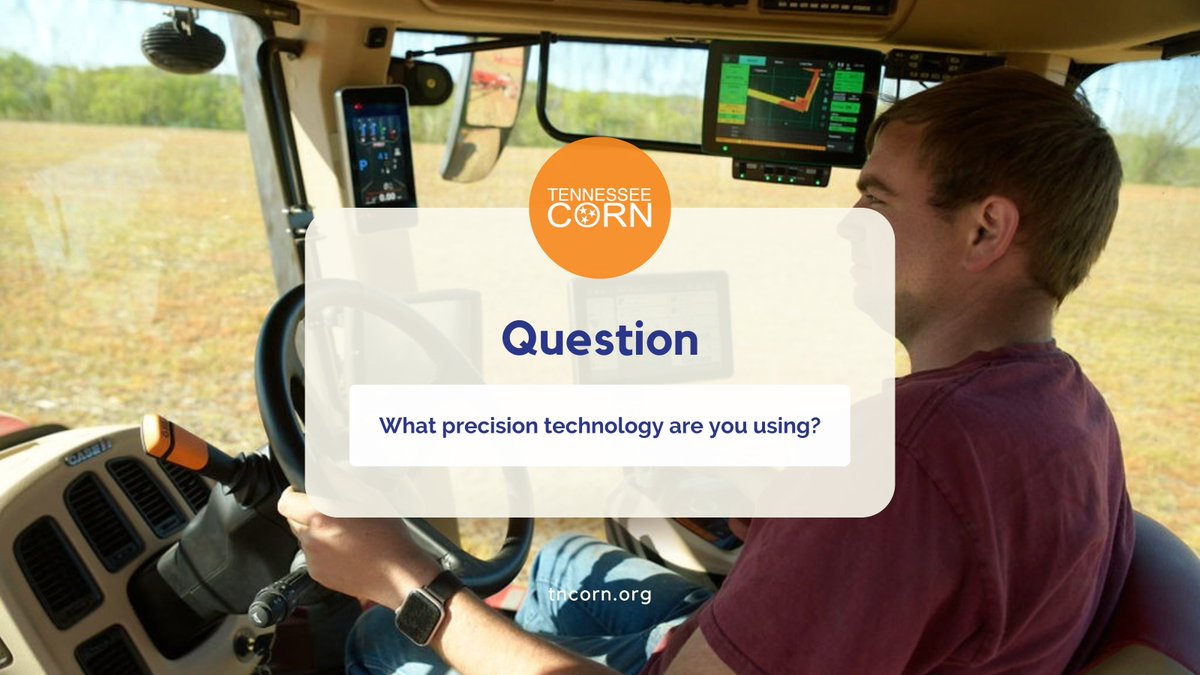 CornTennessee's tweet photo. Technology has revolutionized the way we plant corn. 🌽🚜What precision equipment are you using to plant this year? 👇#precisionag #TNCorn https://t.co/zcK6YawuLQ