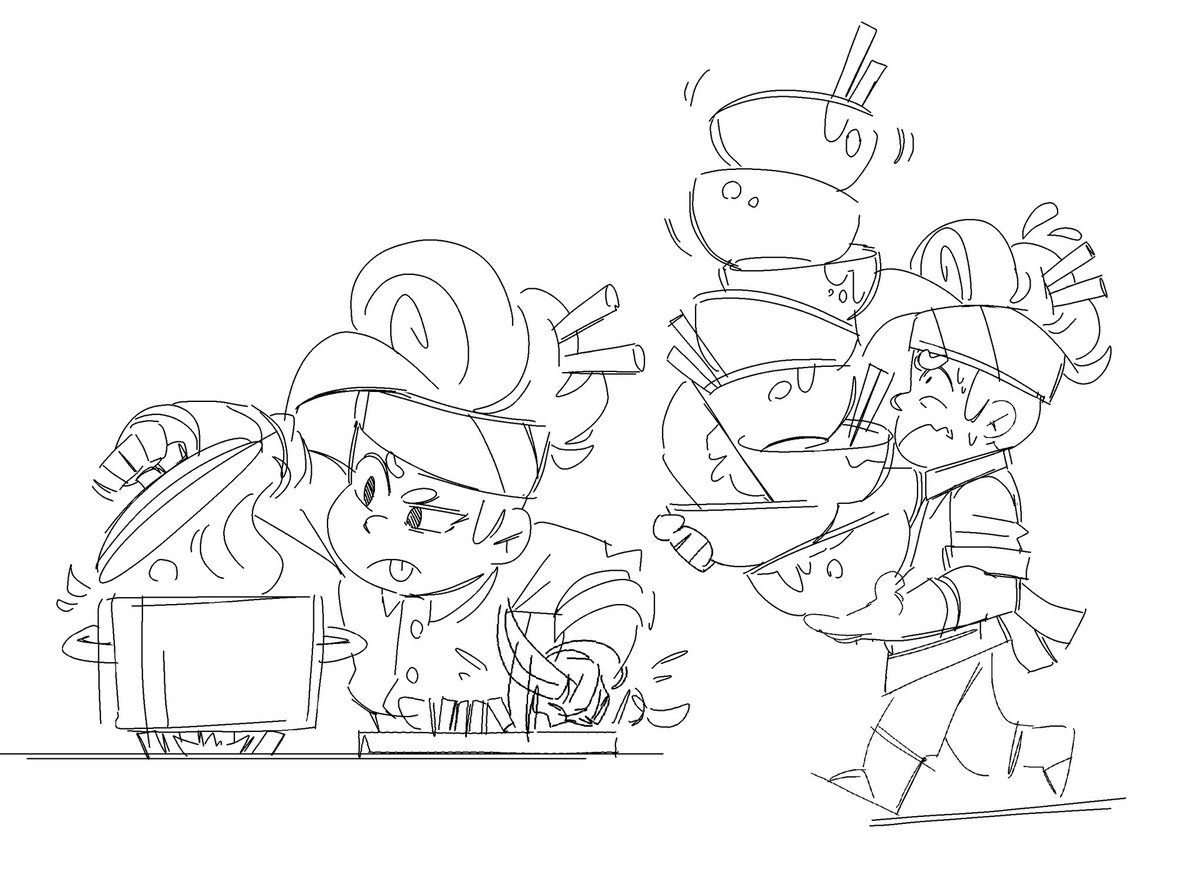 I created a cutie, love him so much #BrawlArt #FanBrawler #sketch