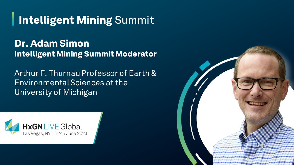 HexagonMining's tweet photo. We’re thrilled to announce the addition of Dr. Adam Simon as moderator of this year’s Intelligent Mining Summit at HxGN LIVE Global! 🌎
Register for HxGN Live Global 2023 here ➜ https://t.co/kCh3yXZN67
#intelligentmining #futureofmining #miningindustry #HxGNLIVEGlobal https://t.co/2wwNgEqmWS