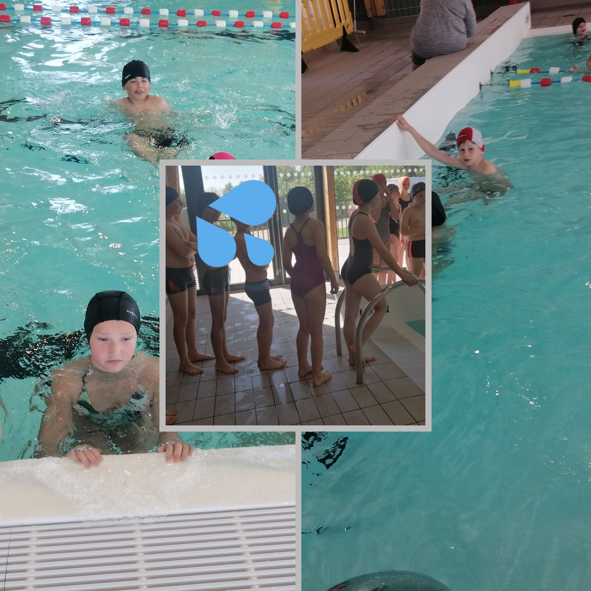 Première séance de piscine pour les élèves de Ce2/Cm1 : ils ont tous donné le meilleur d'eux-mêmes et ont été d'une discipline exemplaire dans les vestiaires comme dans l'eau 👏
Bravo à eux !!