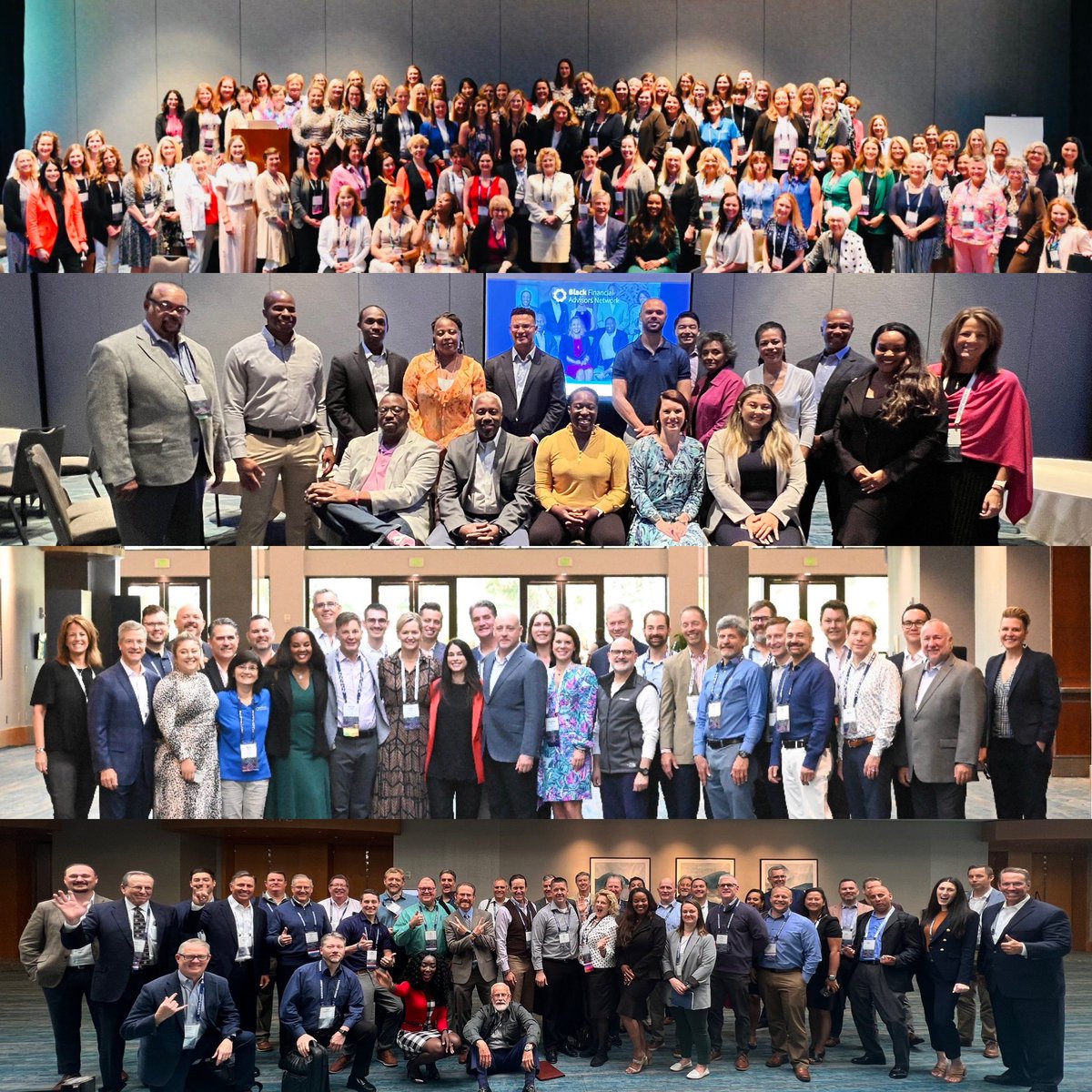 ItsReneeBaker's tweet photo. What a time we had last week at #RJElevate. It was great to spend time with RJFS independent advisors and see the continued evolution of #RJAdvisorInclusion. #RJWomen #RJBFAN #RJPFAN #RJVFAN. We’ve come a long way and we love to see it! https://t.co/cAHOEIS0WU