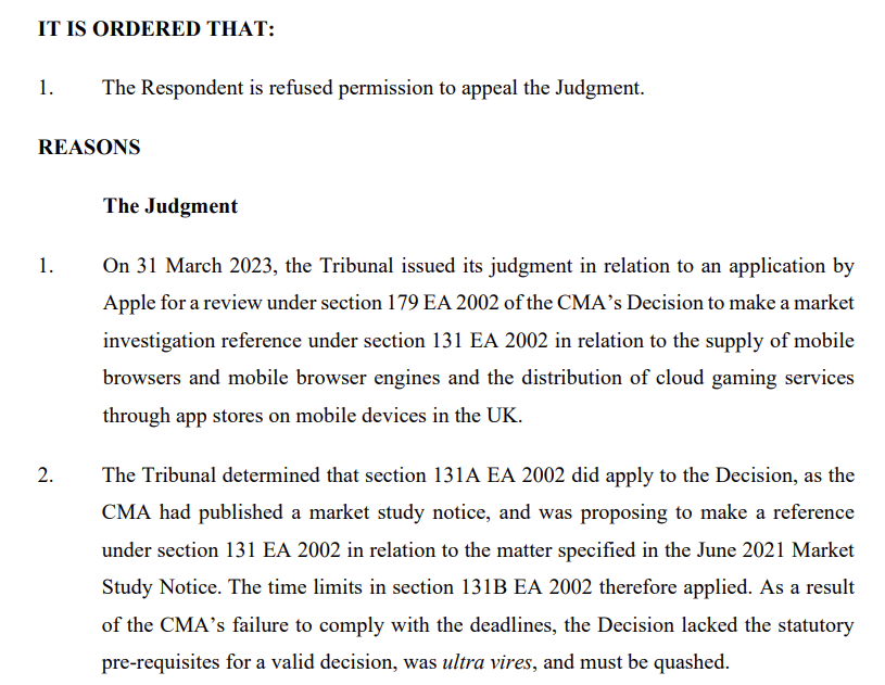 La CMA pierde el juicio contra Apple por el mercado de móviles y la nube y no podrá recurrir