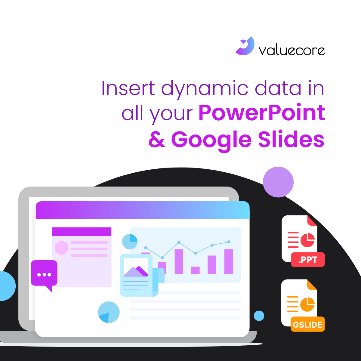 Generate custom sales presentations in minutes by auto-populating your customer data into your existing PPT assets to convey a data-driven visual story. 📈🎨

#ValueCore #ValueSelling