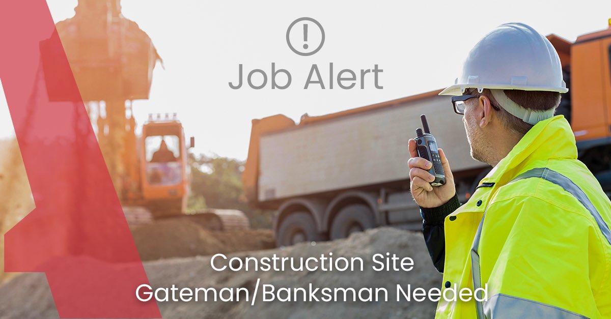 Abbotts__'s tweet image. Location: Canterbury
Hours: 7.30am-5pm
Salary negotiable
Experience in traffic management preferred

Please contact viv@abbottconstruction.co.uk to apply

#vacancy #kentconstruction #sitesecurity #trafficmanagement