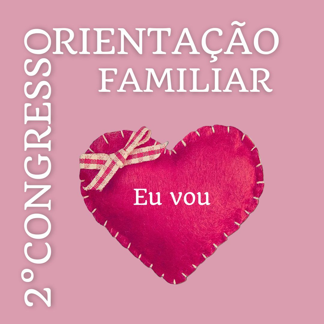 2º Congresso de Orientação Familiar 

Dias 26 e 27/05 no Centro de Convenções Milenium em São Paulo

Lançamento do livro Orientação Familiar volume 2 e palestras, cursos com profissioanais da saúde  e educação .

 bit.ly/2congressoorie…

#orientaçãofamiliar #saúde #educação