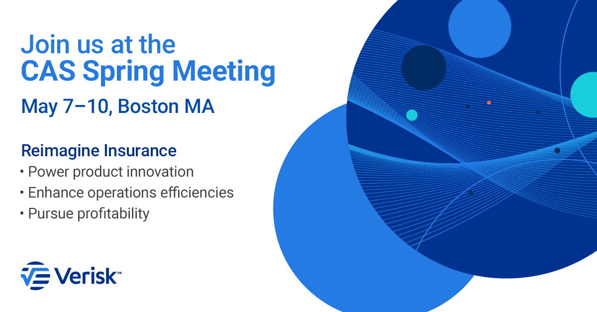 hotrosyposy's tweet photo. Join us at the #CASSpring Meeting, May 7-10, in #Boston, MA! Stop by the @Verisk booth to say hello and discuss ways to face new industry challenges: https://t.co/vkB7aSPy4q #conference #insurtech #propertyandcasualty #verisk #xactware #iso #xactanalysis #insuranceautomation https://t.co/s9pVnIyBnW