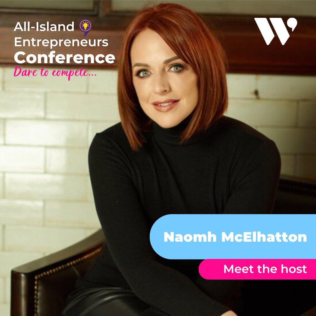 @naomhs will be joining us on 16th June as our host for the All-Island Entrepreneurs Conference.

As CEO &amp; Co-Founder of dara &amp; co, Naomh was listed as one of Ireland's Top 5 Entrepreneurs by the <a href="/IrishTimes/">The Irish Times</a> 

Get your ticket for a day of insights &amp; inspo: bityl.co/IV62