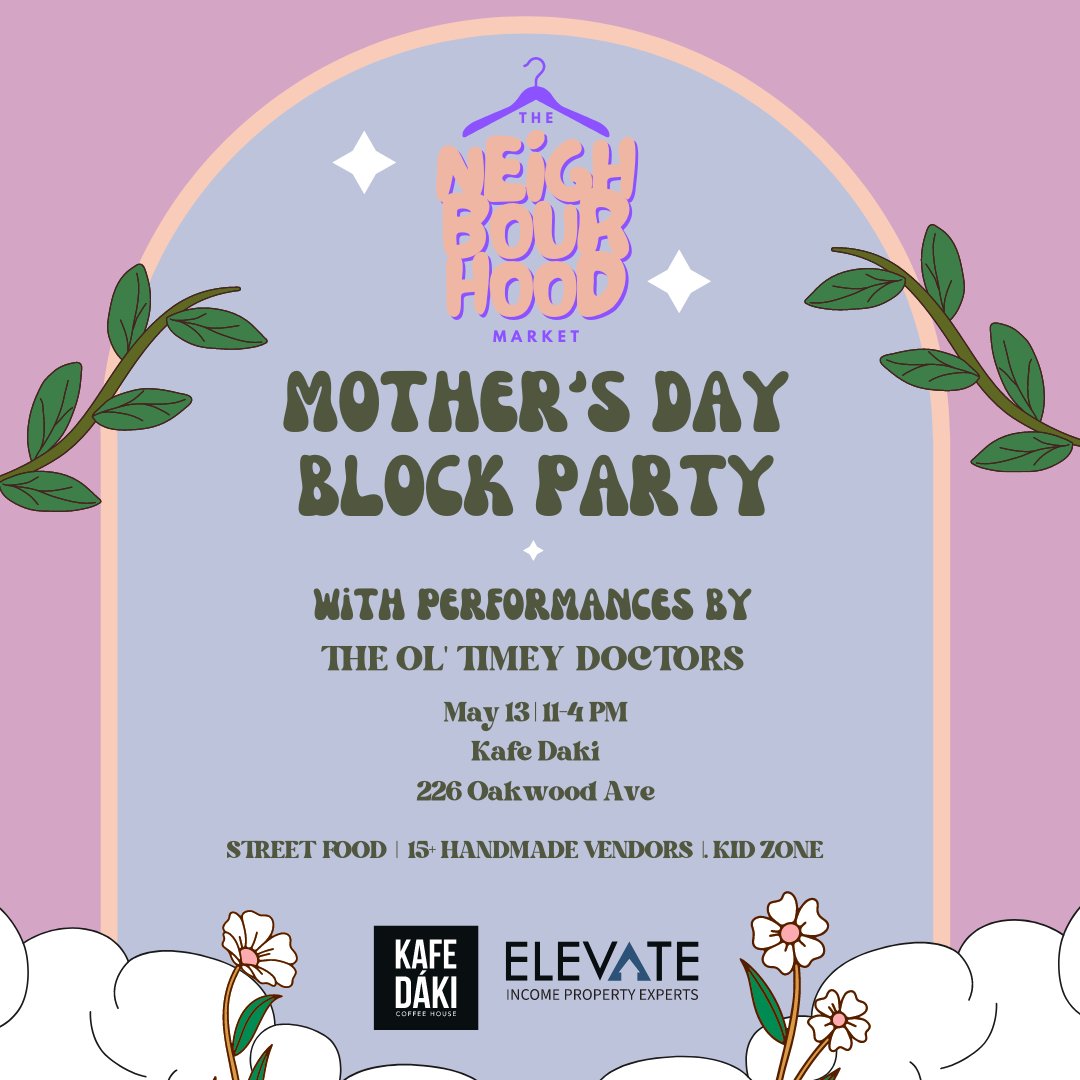 Still accepting a few vendors if you're interested! If nt, join us May 13 :)
