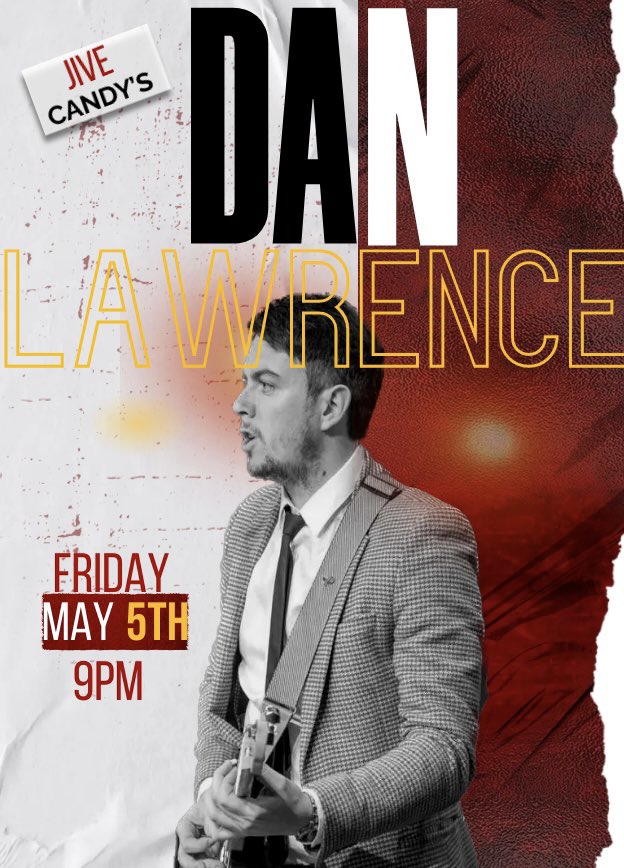 Make this Friday a special one. We have the Scottish Championship League Title decider on the TV from 7.30. Immediately followed by the amazingly talented  Dan Lawrence. This promises to be a cracking night. Come along and join in the fun.