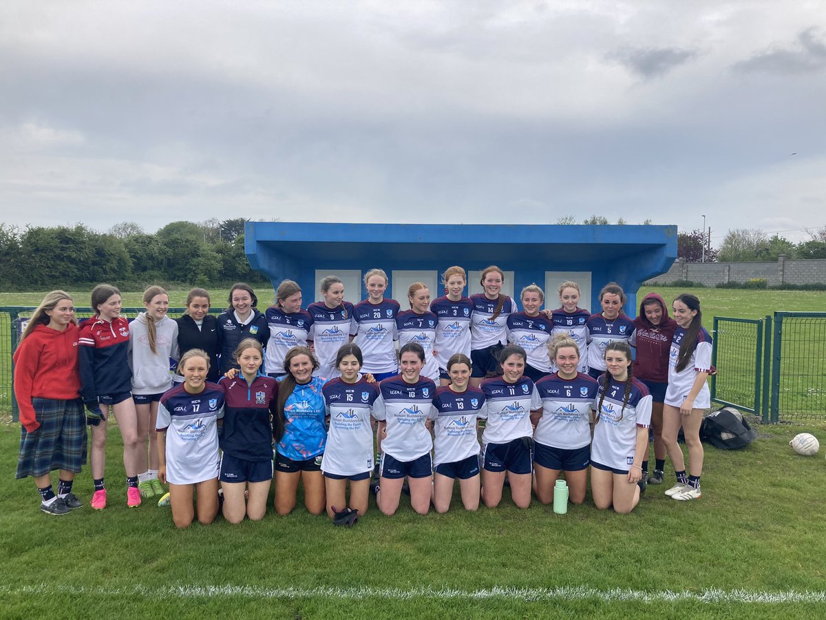 CnaTPE's tweet photo. Well done to our Junior LGFA team who defeated Scoil Pól Kilfinnane in todays Limerick ‘B’ County semi-final coming back from 9 points down to win by 1 point.
Coláiste na Trócaire 4.05
Scoil Pól 2.10 
#FITFORLIFE https://t.co/sbvqLNfaEb