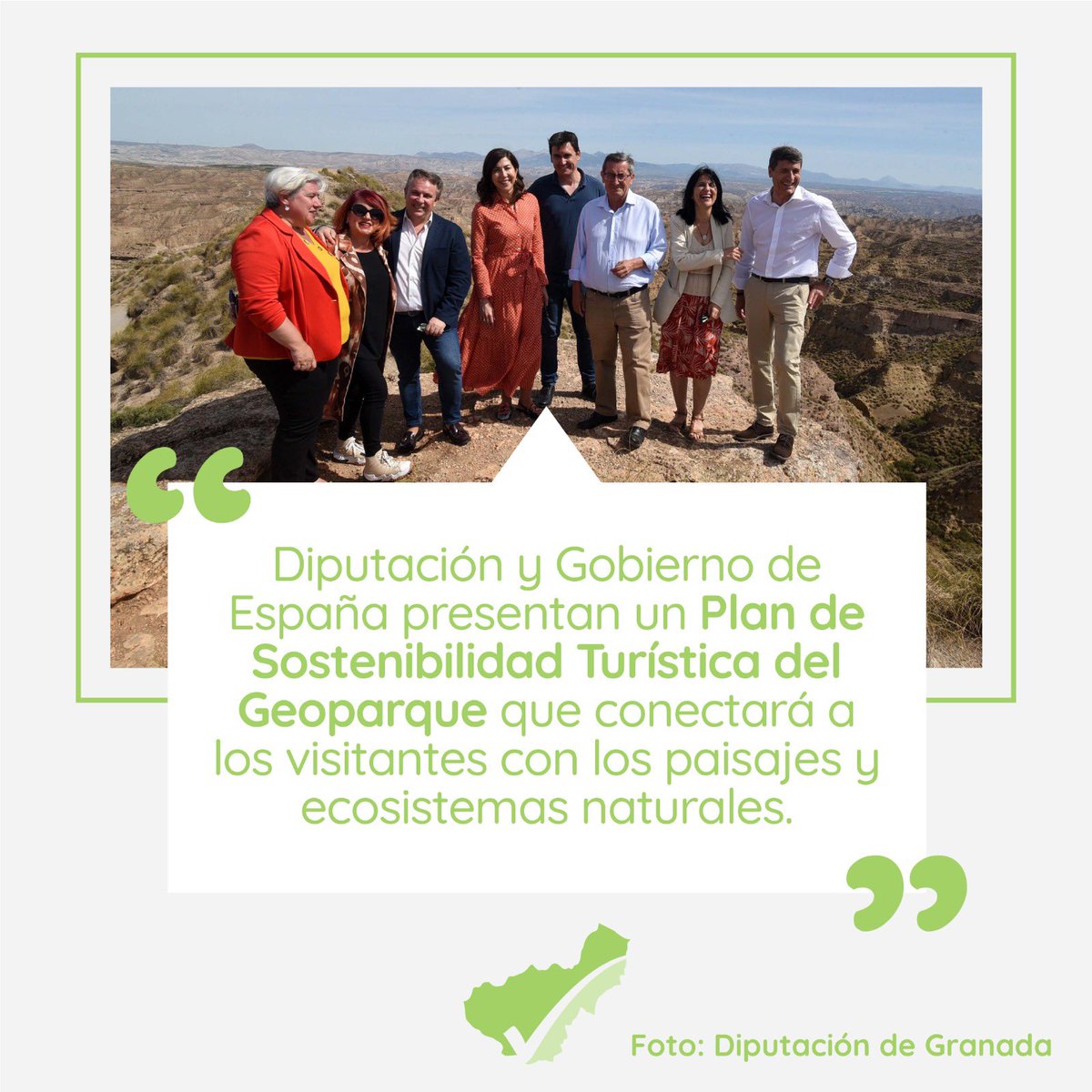 Diputación de Granada y el Gobierno de España presentan un Plan de Sostenibilidad Turística del Geoparque.

ahoragranada.com/noticias/el-ge…