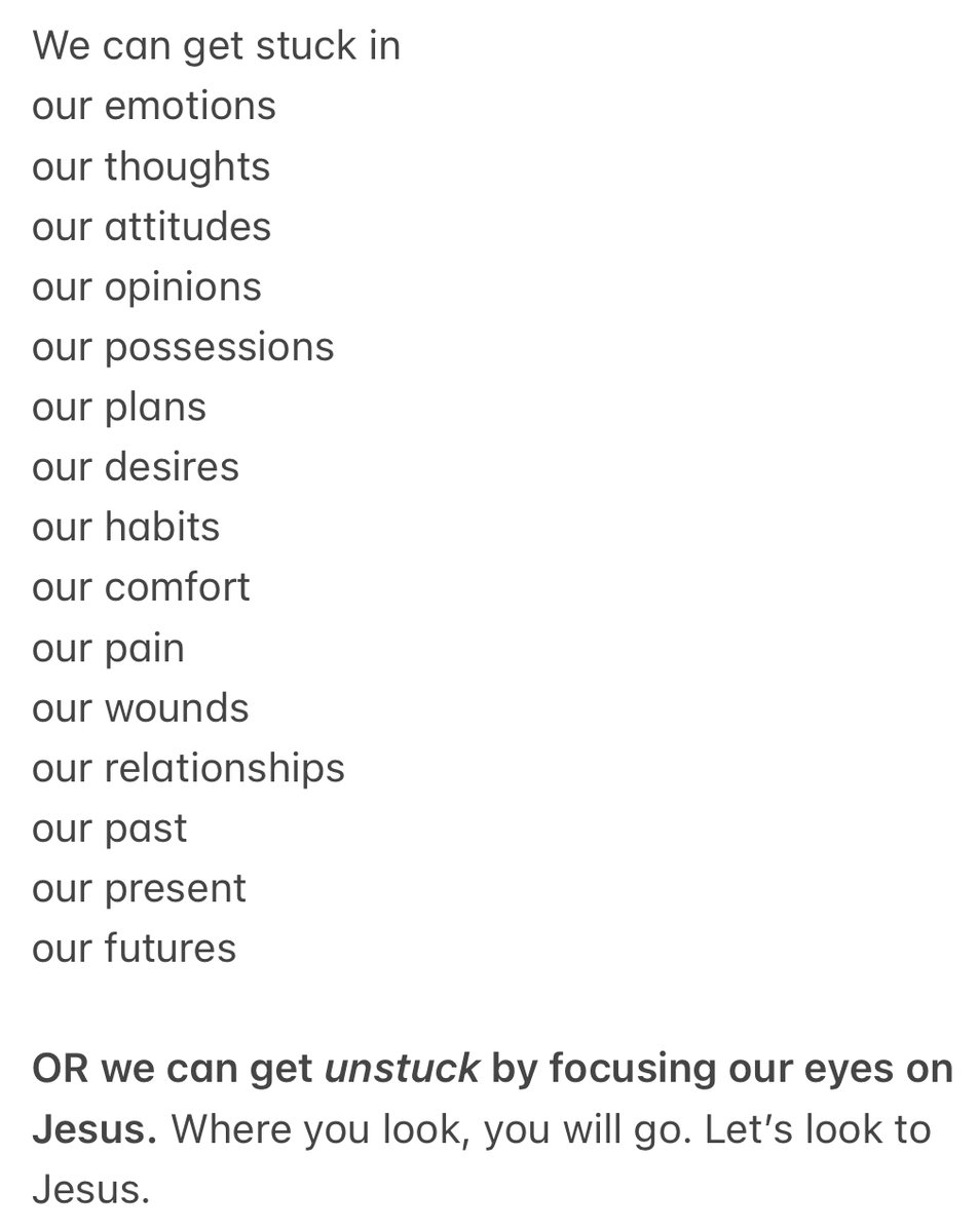 Look to Jesus.