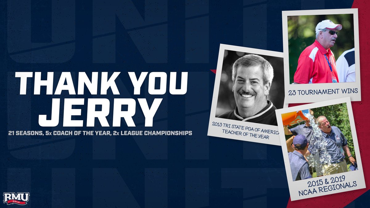 RMU_Golf's tweet photo. NEWS: Stone Announces Retirement From Robert Morris

📰: https://t.co/mMbVHnms66

#BobbyMo | 🔵🏌️‍♂️🔴 | #RMUnite https://t.co/2sSCuILlCz