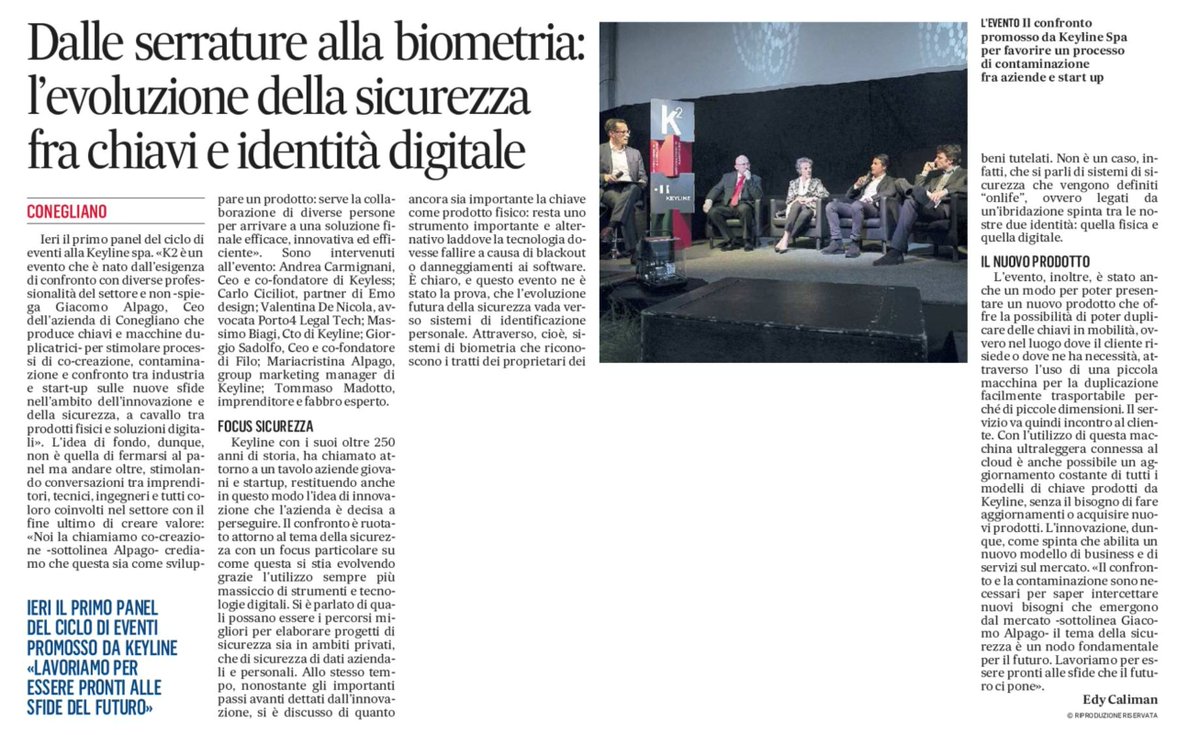 Keyline SpA tweet media