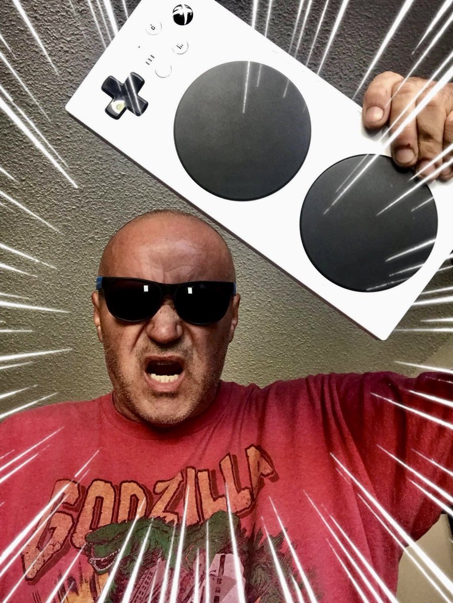 Bertholomey's tweet image. @Xbox #XboxAdaptiveController #Xbox @Microsoft @XboxP3 
Packwolf 🦾♿️ #xboxlive #XboxNetwork @MSFTEnable