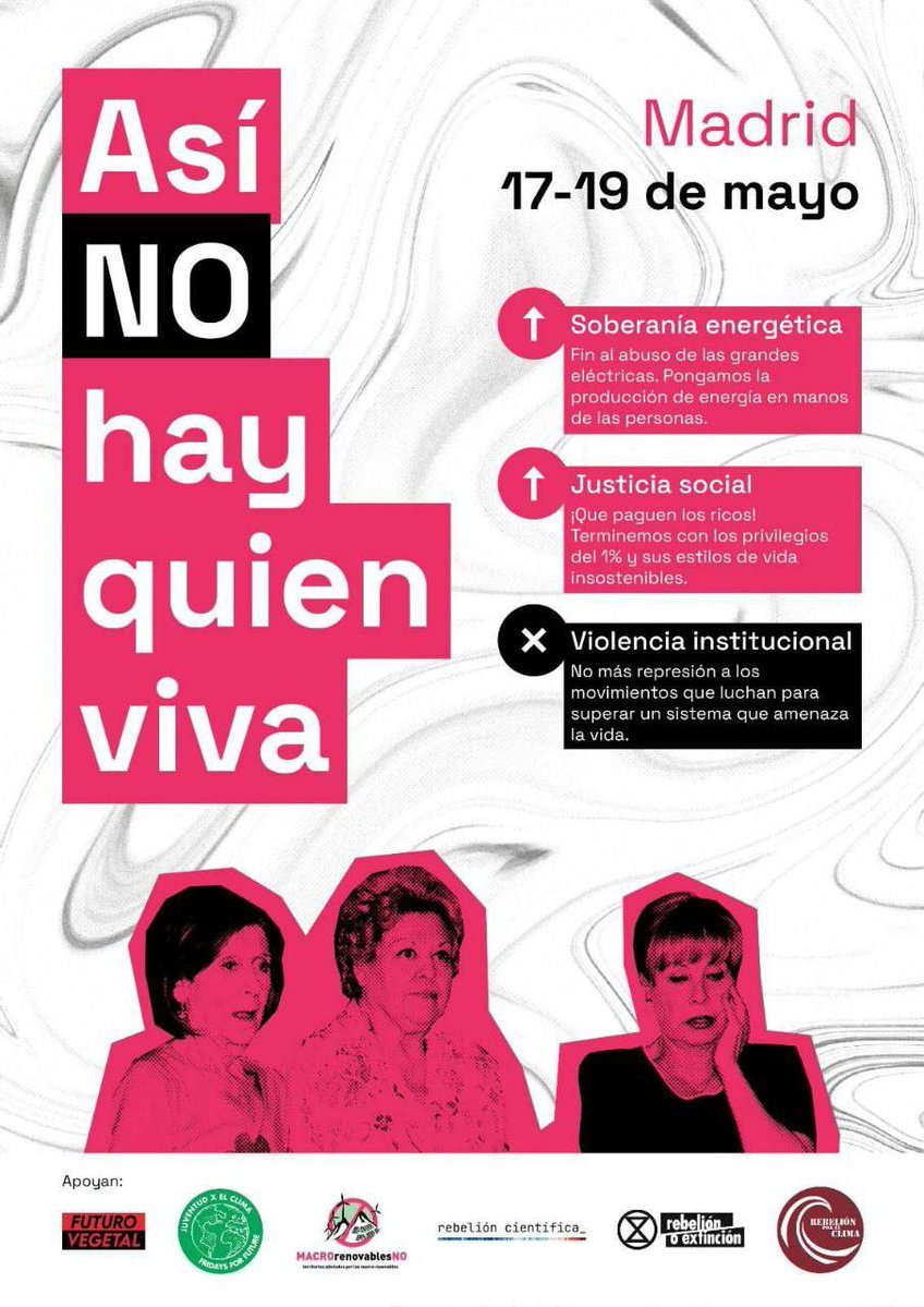 #AsíNoHayQuienViva 
#renovablesSiPeroNoAsí
#PeopleNotProfit
#MACROrenovablesNO 
#NOaLAMAT
#NoaQualsevolPreu 
#eólicaAsiNON 
#burlaVerde 
#StopFakerenewables
#NoSonVERDES