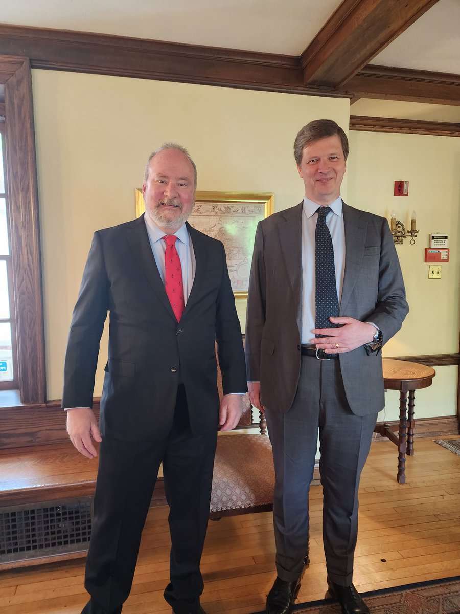 I had the tremendous pleasure of meeting and speaking with his Excellency <a href="/EduardHabsburg/">Eduard Habsburg</a> at his Philadelphia Tweetup this morning. He was every bit as gracious as you would expect!