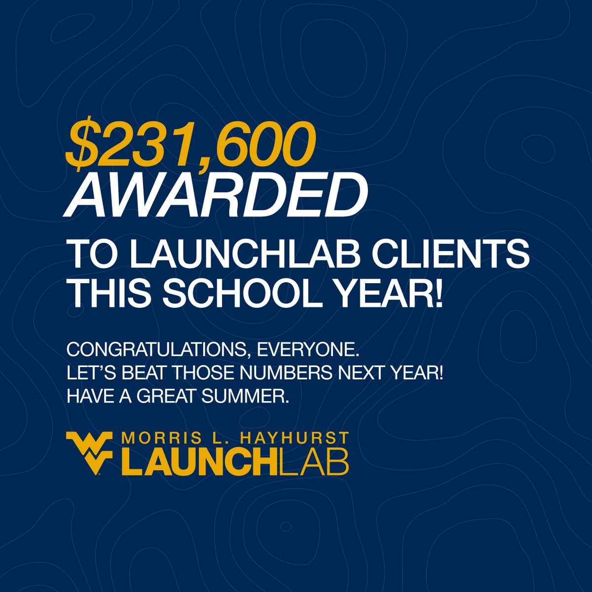 $231,600 in awards to LaunchLab clients this year! Phenomenal work, everyone. Let’s beat these numbers next year💯
(3/3)