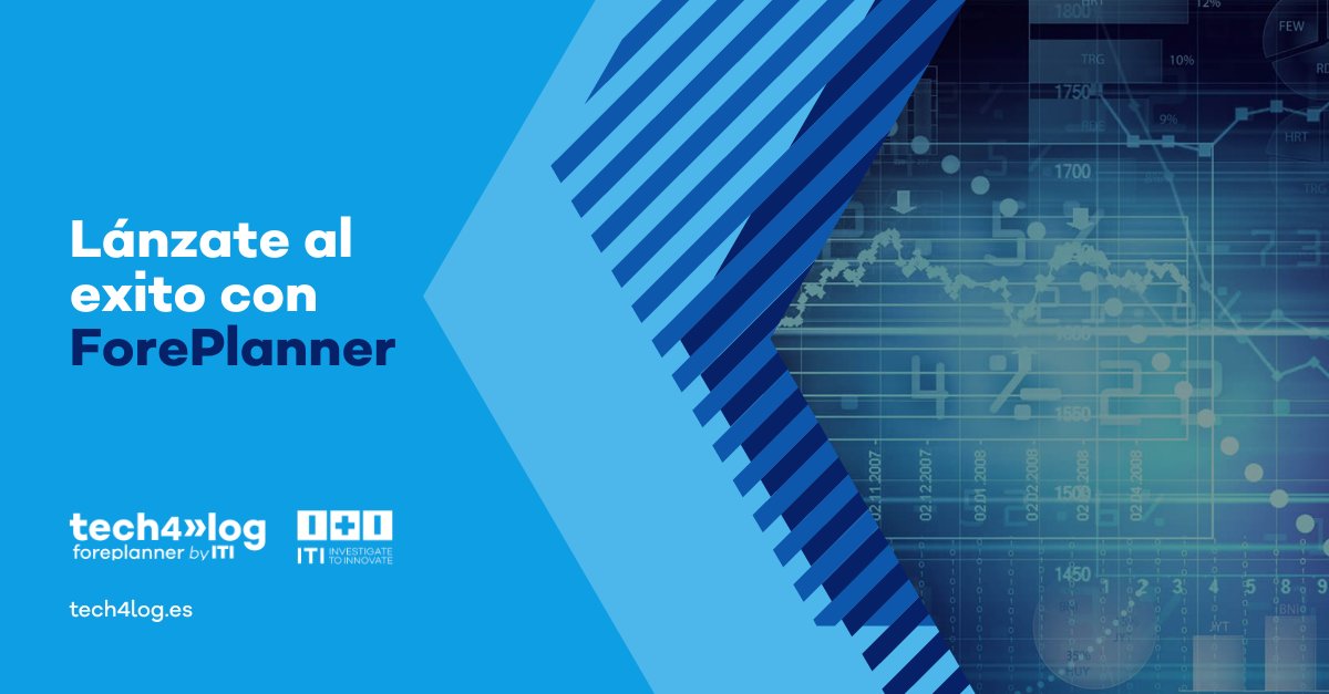 tech4log's tweet photo. ForePlanner proporciona múltiples ventajas. Entre ellas:

✅ Optimizar tu producción elaborando planes y por tanto, reduciendo costes

✅ Ser más competitivo coordinando tus decisiones comerciales, de producción y almacenamiento

¿Interesado? 👉🏻 https://t.co/mh5DoOq8Qn

@ITI_TIC https://t.co/CAcM2wTwDs
