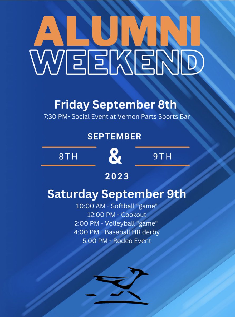 🚨Calling ALL VC Alumni🚨 Join us in our first all sports alumni weekend event. Please fill out the google form. docs.google.com/forms/d/1iqt4w…