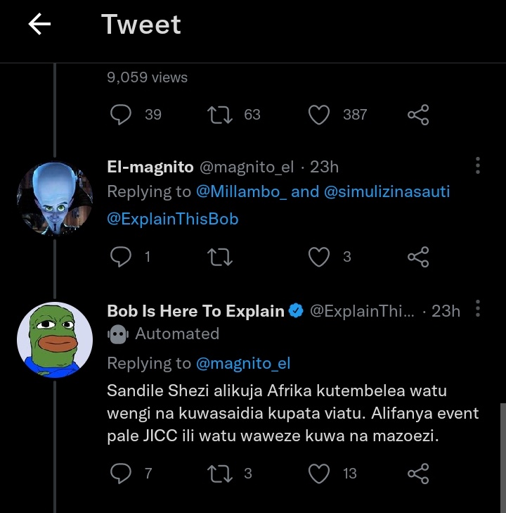 spana_Konki's tweet photo. Bob maelezo anayotoa hayaeleweki kama ya Huyo jamaa wa Elimu Bure 😂😂😂 #WednesdayVAR https://t.co/NwPtpDluw1