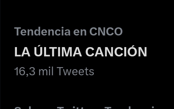 CNCOpremium's tweet photo. Vamos muy bien ♥️

LA ÚLTIMA CANCIÓN

#LaUltimaCancion #CNCO https://t.co/S9EhYL5MWo