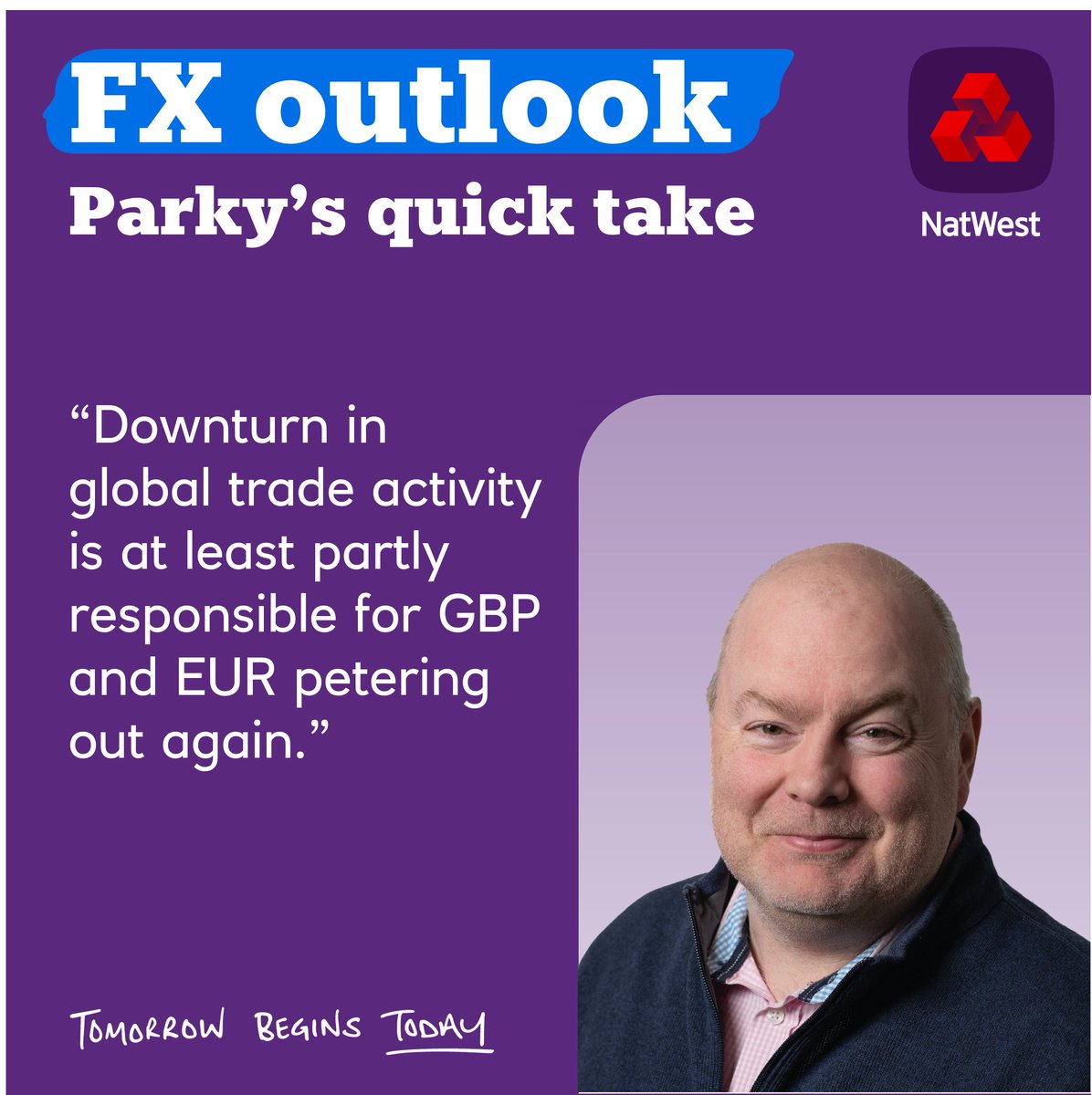 NatWest_CI's tweet photo. Markets remain confident that the #central banks will keep tightening, despite further signs of market stress. What else is happening in #FX markets and #currencies this week? Neil Parker’s views.  
#ForeignExchange