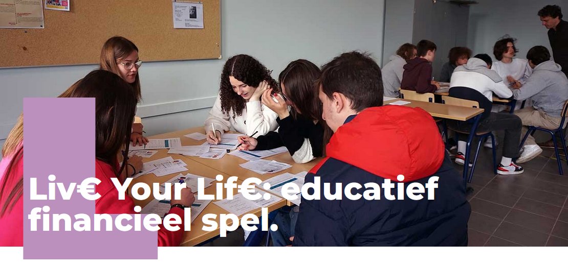 LERAHOGENT's tweet photo. Op 23/5 organiseren wij op campus Ledeganck een train-the-trainer sessie, in het kader van het educatief spel Lif€ your Lif€ voor de ontwikkeling van de economische en financiële competenties van leerlingen van de 3de graad.
Inschrijven kan via https://t.co/GH7YEkVR6j https://t.co/KavEhg7yTN