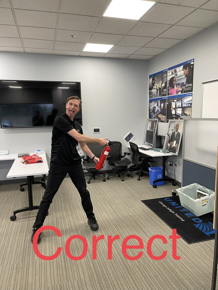 United's Chicago Inflight Training Center tweet media