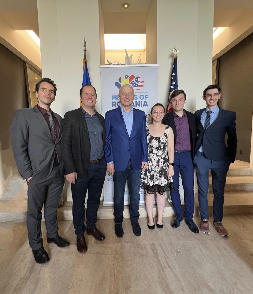 MihaiT89's tweet image. As representatives of the Association of Romanians at Caltech, tonight we had the honor of meeting and discussing emerging technologies with Mr. Mircea Geoana, Deputy Secretary General of NATO. #NATO #Caltech