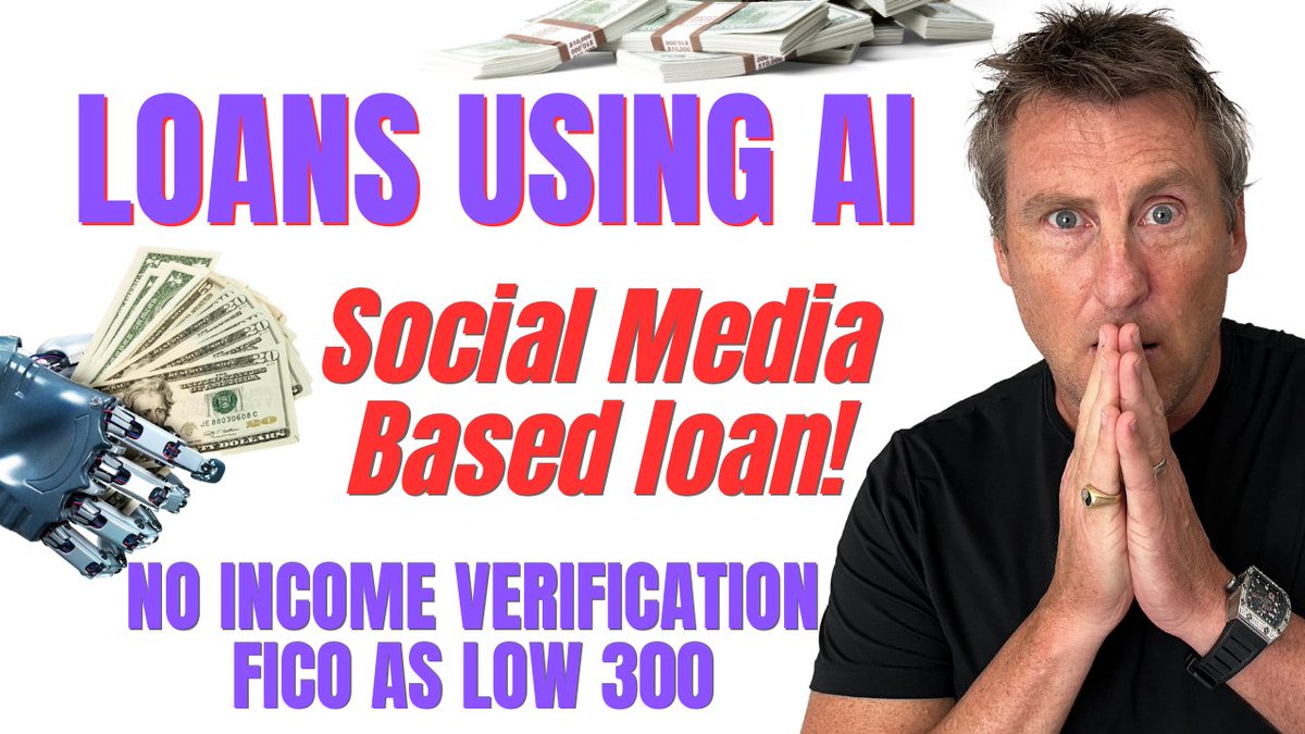 cartwright007's tweet photo. 5 LENDERS for PERSONAL Loans Using AI credit Score as low as 300 https://t.co/QBp3KrdlHf via @YouTube #loans #badcredit #lowfico #loan #businessloan #businessLending #funding #capital #startup #entrepreneur #selfemployed #grants #freemoney https://t.co/fiTD2co85t