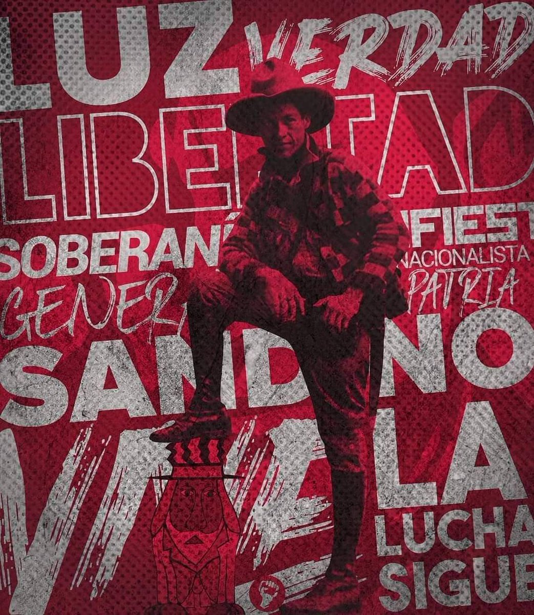 El legado del General Augusto C Sandino sigue vivo en cada unos de los Nicaragüenses tomando su ejemplo de lucha y Dignidad.  
#UnidosEnVictorias 
#MayoVivaSandino