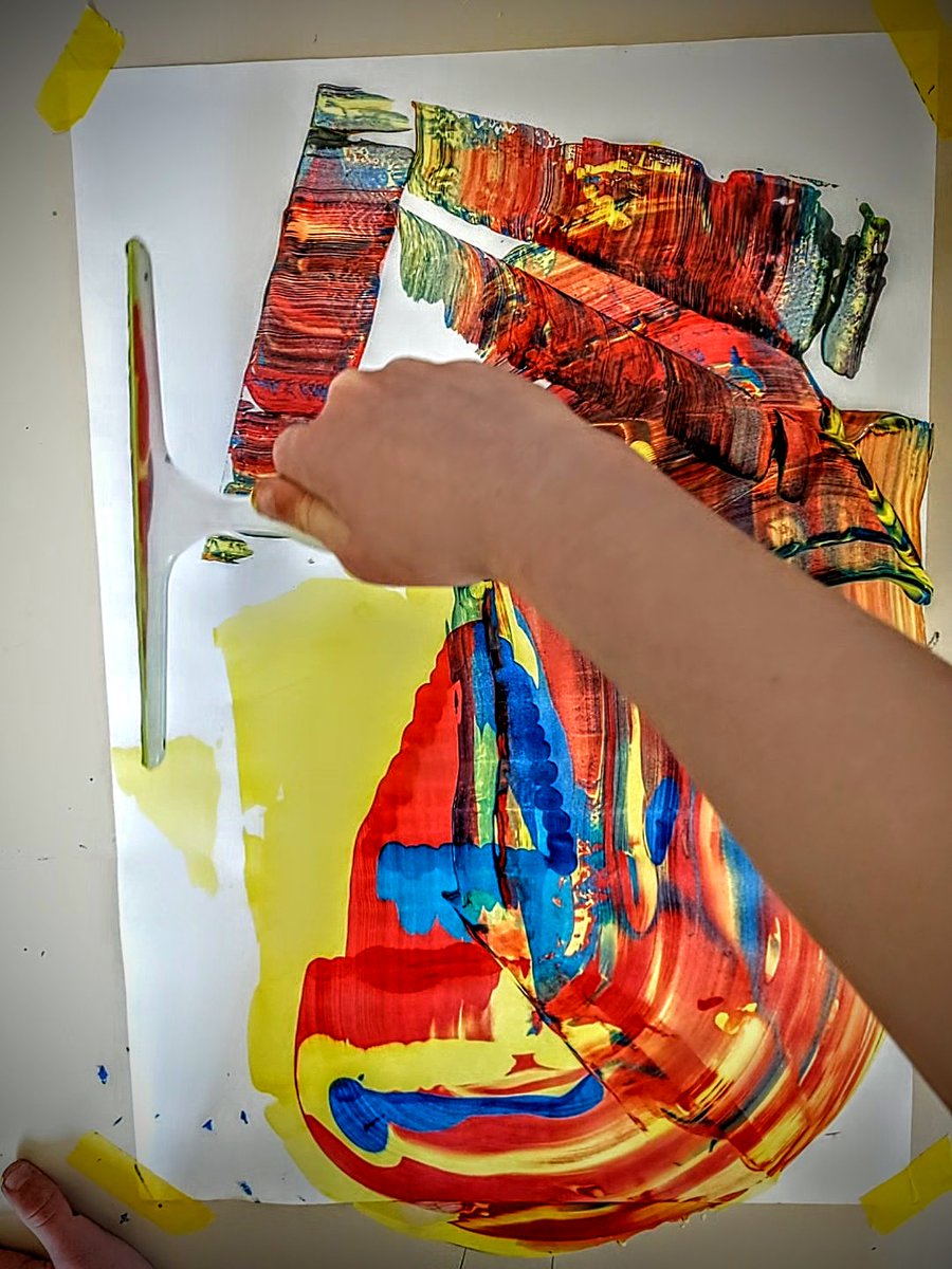 SianWTaylor1's tweet photo. Exploring paint and motion
Brilliant day at Millgate.
@millgate_school
@attenboroughac
#sensoryatelier
#choice
#childled
#childrensvoice
#creativeexploration
#artexperiments
#painting
#performanceart
#performancepainting https://t.co/1dJfVlTokS